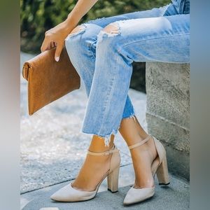 VICI | Ritz Faux Suede Pointed Heel